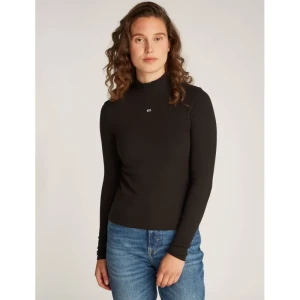 Tommy Jeans Półgolf ESSENTIAL | Slim Fit