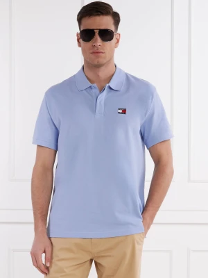 Tommy Jeans Polo Badge | Regular Fit błękitny
