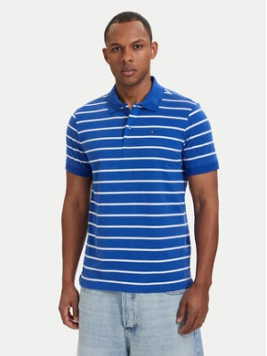 Tommy Jeans Polo DM0DM22708 Niebieski Regular Fit