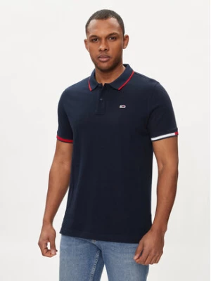Tommy Jeans Polo Flag DM0DM12963 Granatowy Regular Fit