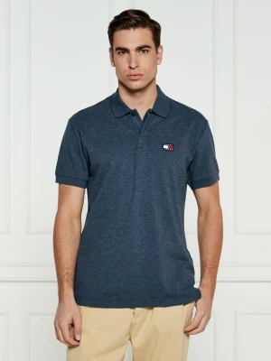 Tommy Jeans Polo Heather | Regular Fit granatowy