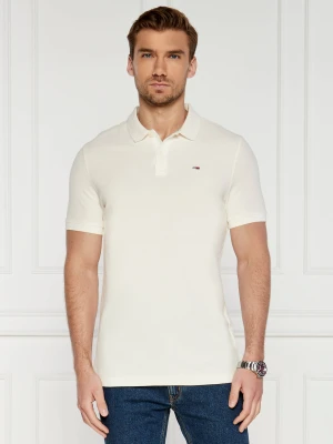 Tommy Jeans Polo | Regular Fit ecru