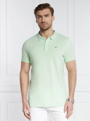 Tommy Jeans Polo | Regular Fit pistacjowy