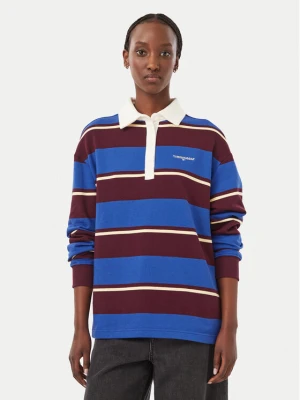 Tommy Jeans Polo Script Rugby DW0DW23303 Niebieski Relaxed Fit