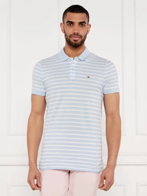 Tommy Jeans Polo | Slim Fit błękitny
