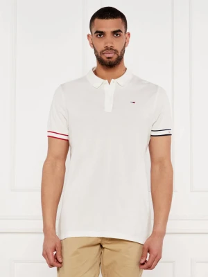Tommy Jeans Polo | Slim Fit ecru