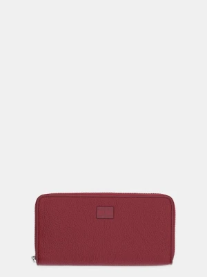 Tommy Jeans portfel damski kolor bordowy AW0AW17585