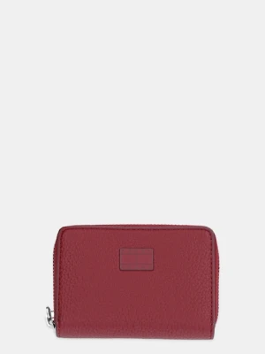 Tommy Jeans portfel damski kolor bordowy AW0AW17642