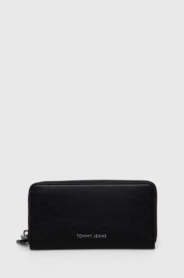 Tommy Jeans portfel damski kolor czarny AW0AW16101