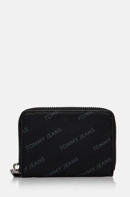 Tommy Jeans portfel damski kolor czarny AW0AW16490