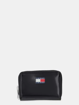 Tommy Jeans portfel damski kolor czarny AW0AW18089