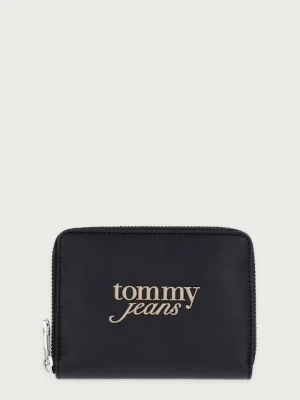 Tommy Jeans portfel damski z imitacji skóry czarny