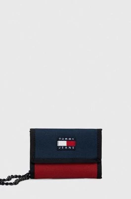 Tommy Jeans portfel męski kolor granatowy AM0AM12078