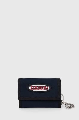 Tommy Jeans portfel męski kolor granatowy AM0AM12137