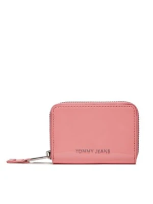Tommy Jeans Portfel Tjw Ess Must Small Za Patent AW0AW15935 Różowy