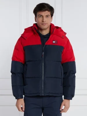 Tommy Jeans Puchowa kurtka ALASKA colorblock | Regular Fit