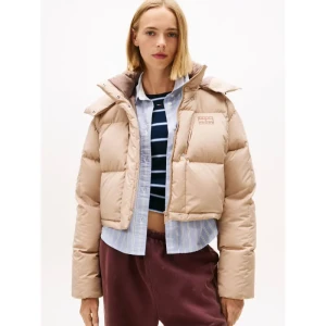 Tommy Jeans Puchowa kurtka ALASKA GRID | Cropped Fit
