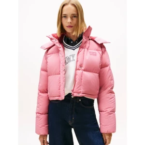 Tommy Jeans Puchowa kurtka ALASKA GRID | Cropped Fit