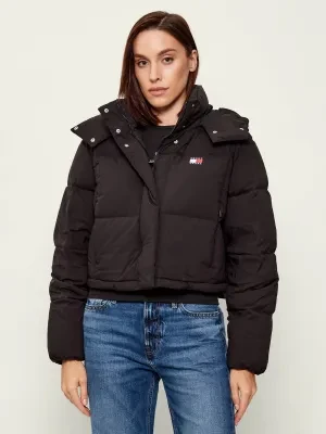 Tommy Jeans Puchowa kurtka ALASKA GRID | Cropped Fit