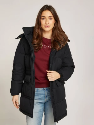 Tommy Jeans Puchowa kurtka | Regular Fit czarny