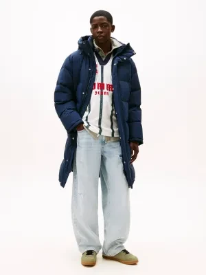 Tommy Jeans Puchowy płaszcz