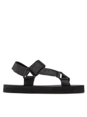 Tommy Jeans Sandały Mens Eva Sandal EM0EM00976 Czarny