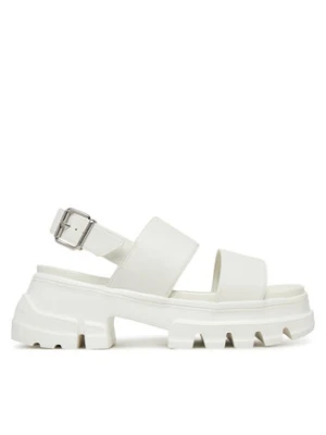 Tommy Jeans Sandały Tjw Chunky City Sandal EN0EN02750 Écru