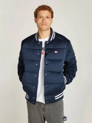 Tommy Jeans Satynowa kurtka bomber | Regular Fit