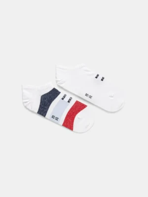 Tommy Jeans skarpetki 2-pack kolor biały 701232731
