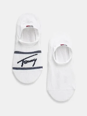 Tommy Jeans skarpetki 2-pack kolor biały 701232733