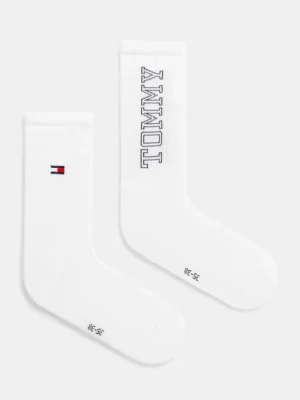 Tommy Jeans skarpetki 2-pack kolor biały 701233338