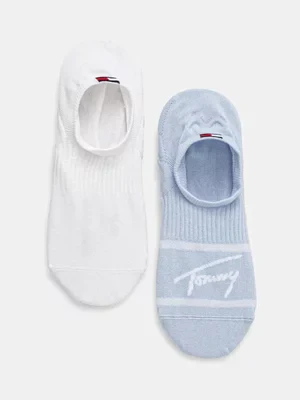 Tommy Jeans skarpetki 2-pack kolor niebieski 701232733