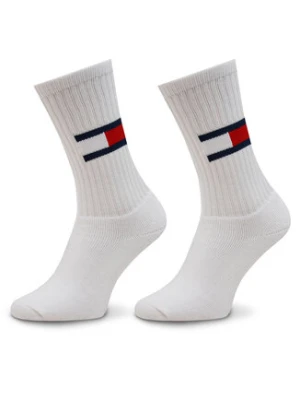 Tommy Jeans Skarpety długie 701228222 Biały