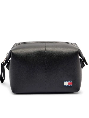 Tommy Jeans Skórzana kosmetyczka TJM HERITAGE