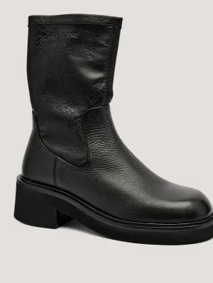 Tommy Jeans Skórzane botki