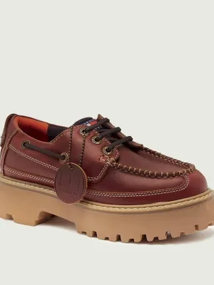 Tommy Jeans Skórzane loafersy ARCHIVE ''01