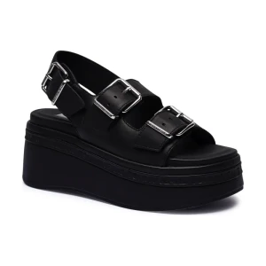 Tommy Jeans Skórzane sandały