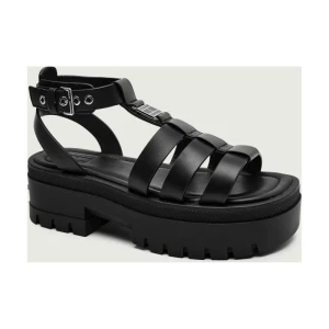 Tommy Jeans Skórzane sandały FISHERMAN