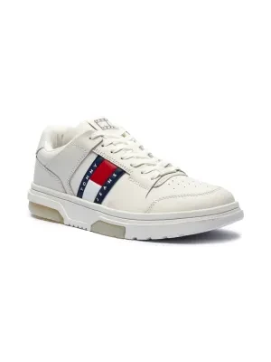 Tommy Jeans Skórzane sneakersy