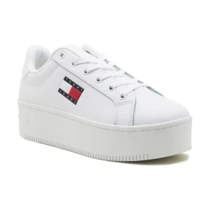 Tommy Jeans Skórzane sneakersy