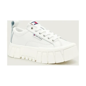 Tommy Jeans Skórzane sneakersy