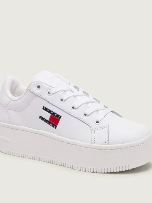 Tommy Jeans Skórzane sneakersy