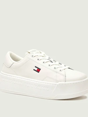 Tommy Jeans Skórzane sneakersy