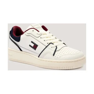 Tommy Jeans Skórzane sneakersy RETRO BASKET