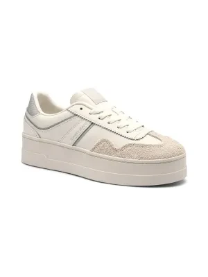 Tommy Jeans Skórzane sneakersy THE GREENWICH FLATFORM