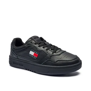 Tommy Jeans Skórzane sneakersy Tjm Cupsole