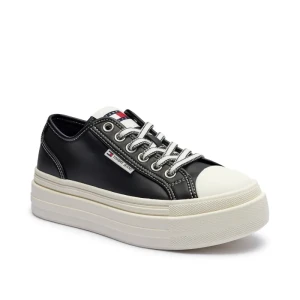 Tommy Jeans Skórzane trampki