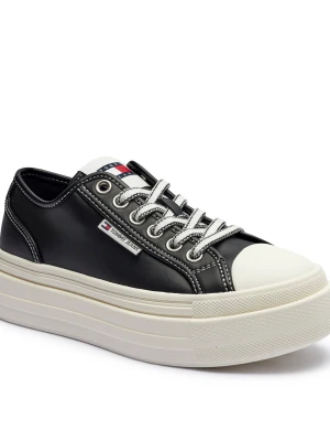 Tommy Jeans Skórzane trampki