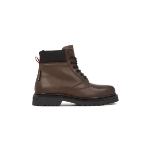 Zdjęcie produktu Tommy Jeans Skórzane trapery TJM LACE UP BOOT