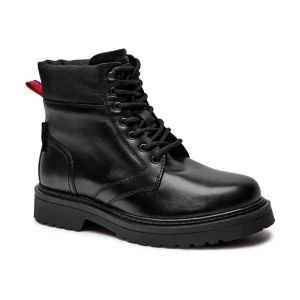 Tommy Jeans Skórzane trapery TJM LACE UP BOOT